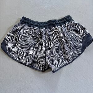 lululemon athletica Black and White Athletic Shorts
